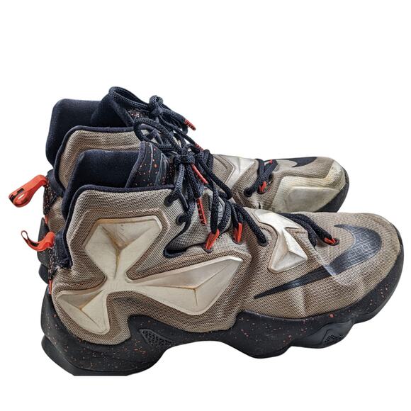 Nike LeBron 13 Shoes Mens 9 Basketball High Top Athletic Sneakers 807219-003 main image 12